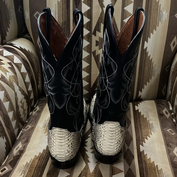 Dan Post python cowboy boots - Picture 7 of 15